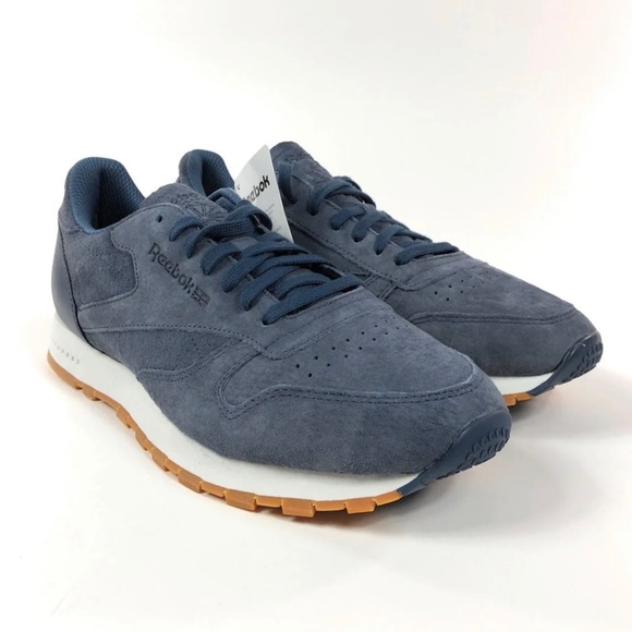 Reebok | Shoes | Reebok Classic Leather Sg Indigo Mens Shoes Bs7485 |  Poshmark
